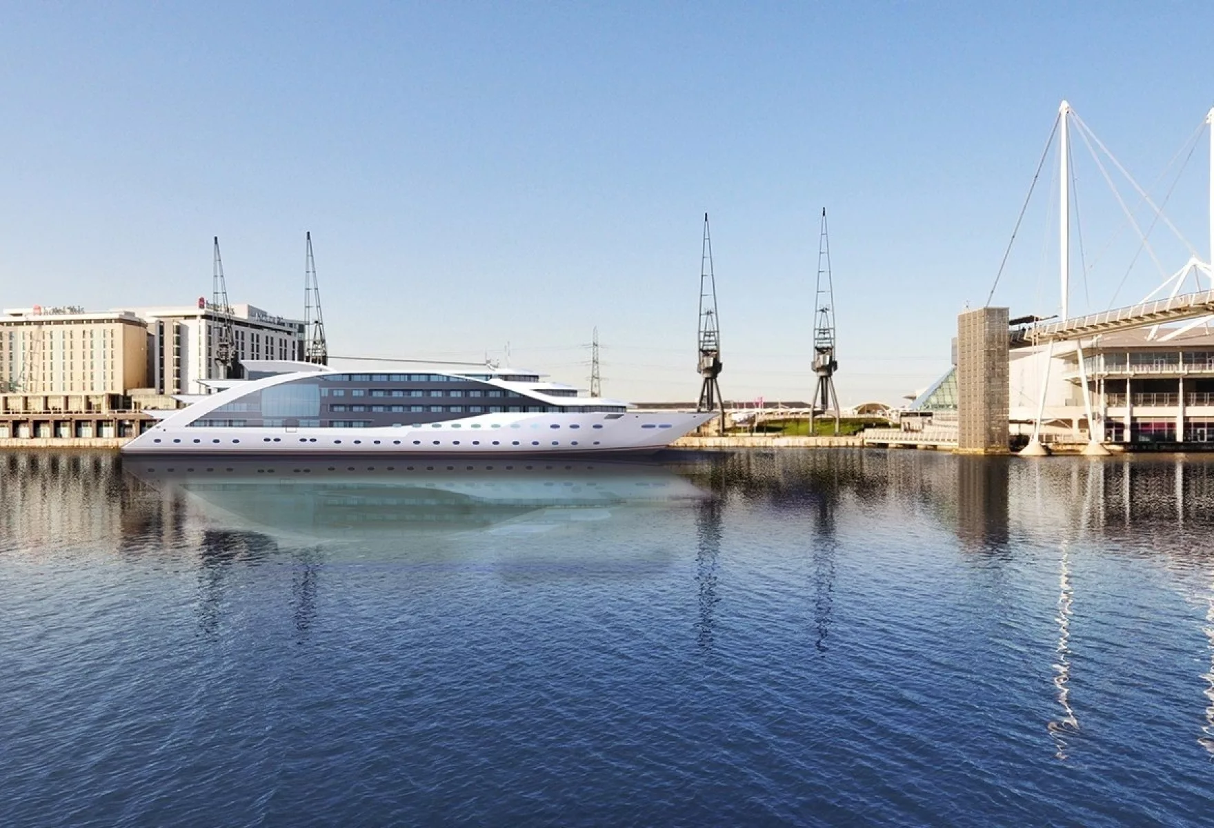 Sunborn London Yacht Hotel Dockside Luxury in a Floating Superyacht 01