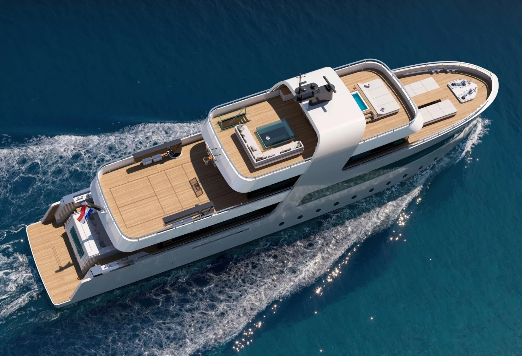 Sea Rover by Dutch Design The Wellness First Superyacht 01