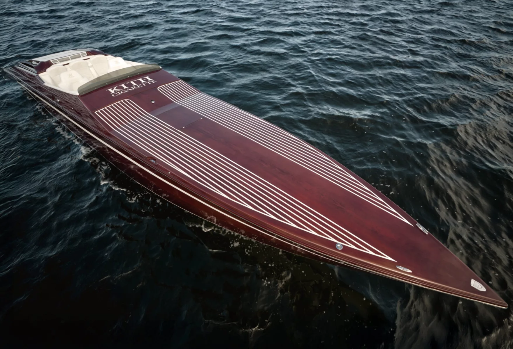 Kith x Cigarette 42 X Speed Meets Style on the Open Water 09