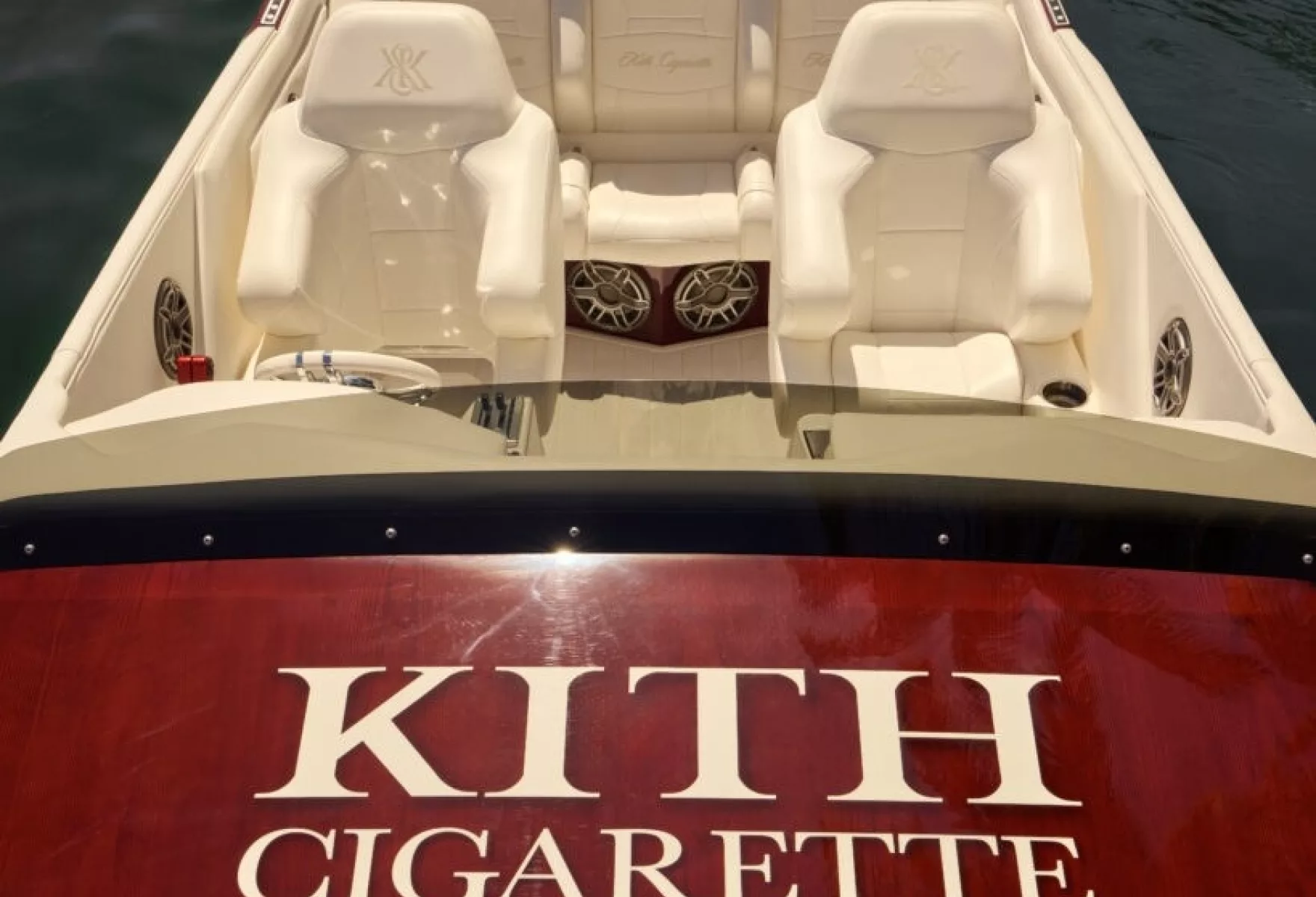 Kith x Cigarette 42 X Speed Meets Style on the Open Water 02