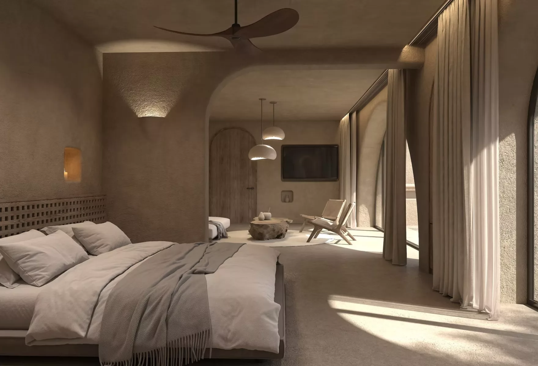 Tellá Thera A Modern Sanctuary on Santorinis Timeless Cliffs 02