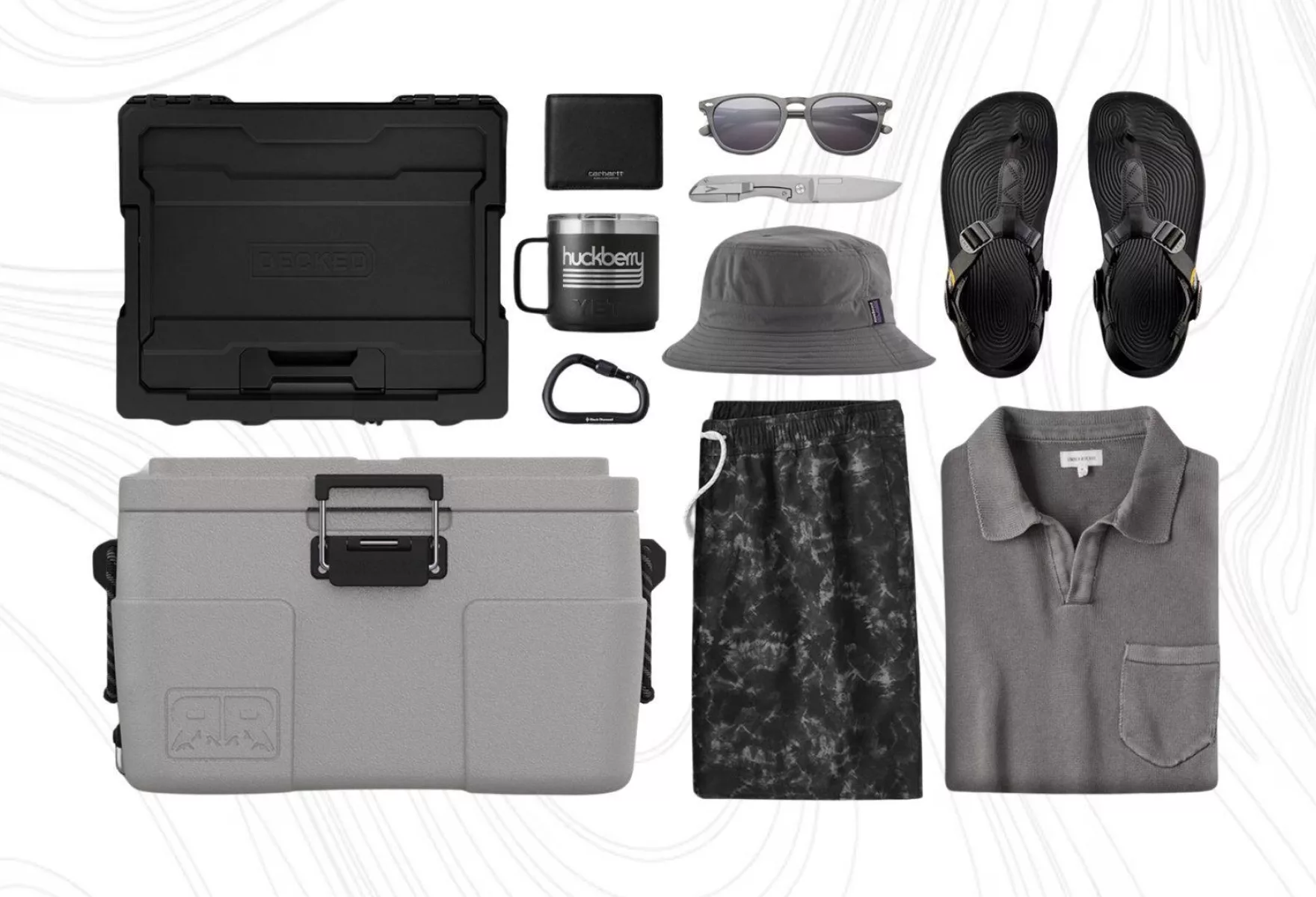 Black Grey Essentials A Coastal Day