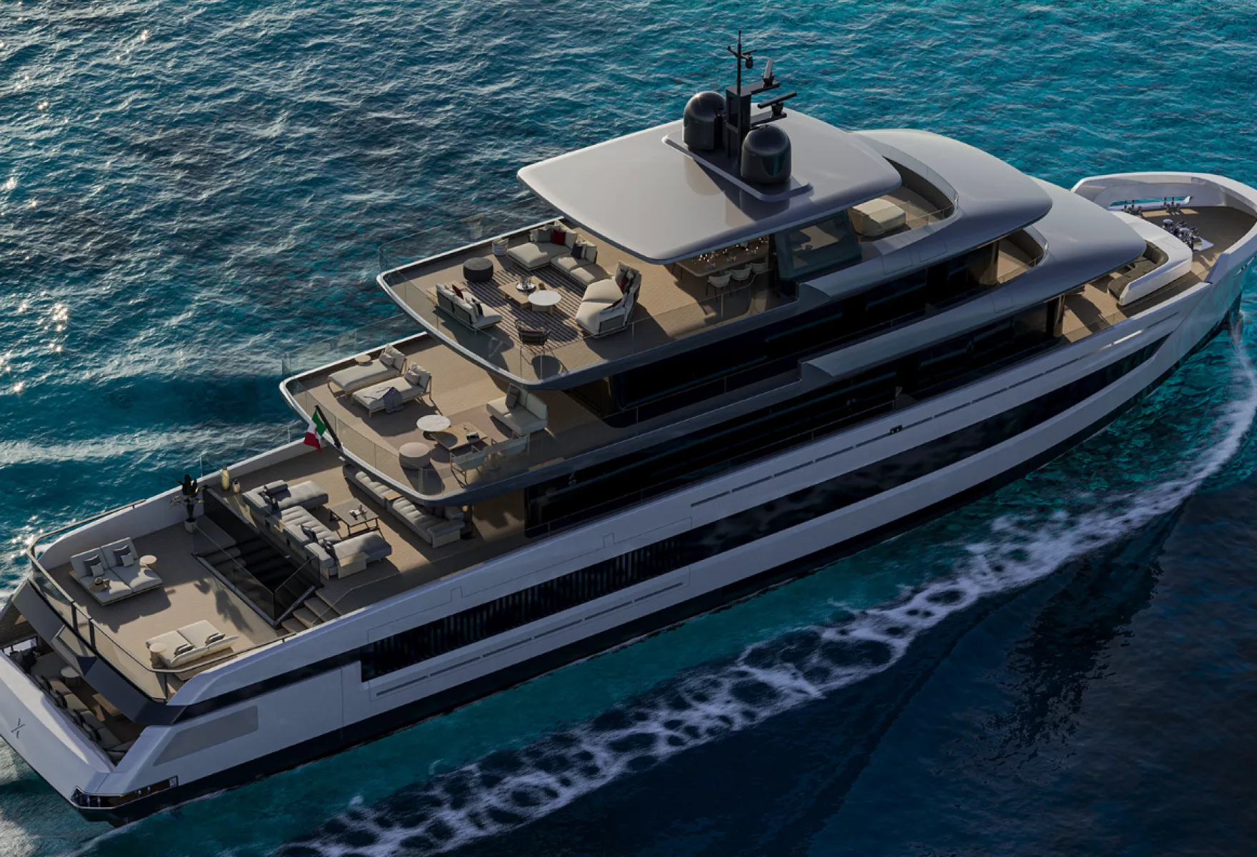 Extra Yachts X 145 Hybrid Luxury at Sea 07