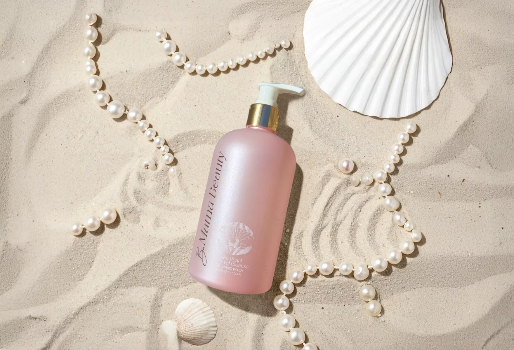 Bu Mama Beauty Sea Pearl Renewal Ritual Set Coastal Radiance in Hand Care 01
