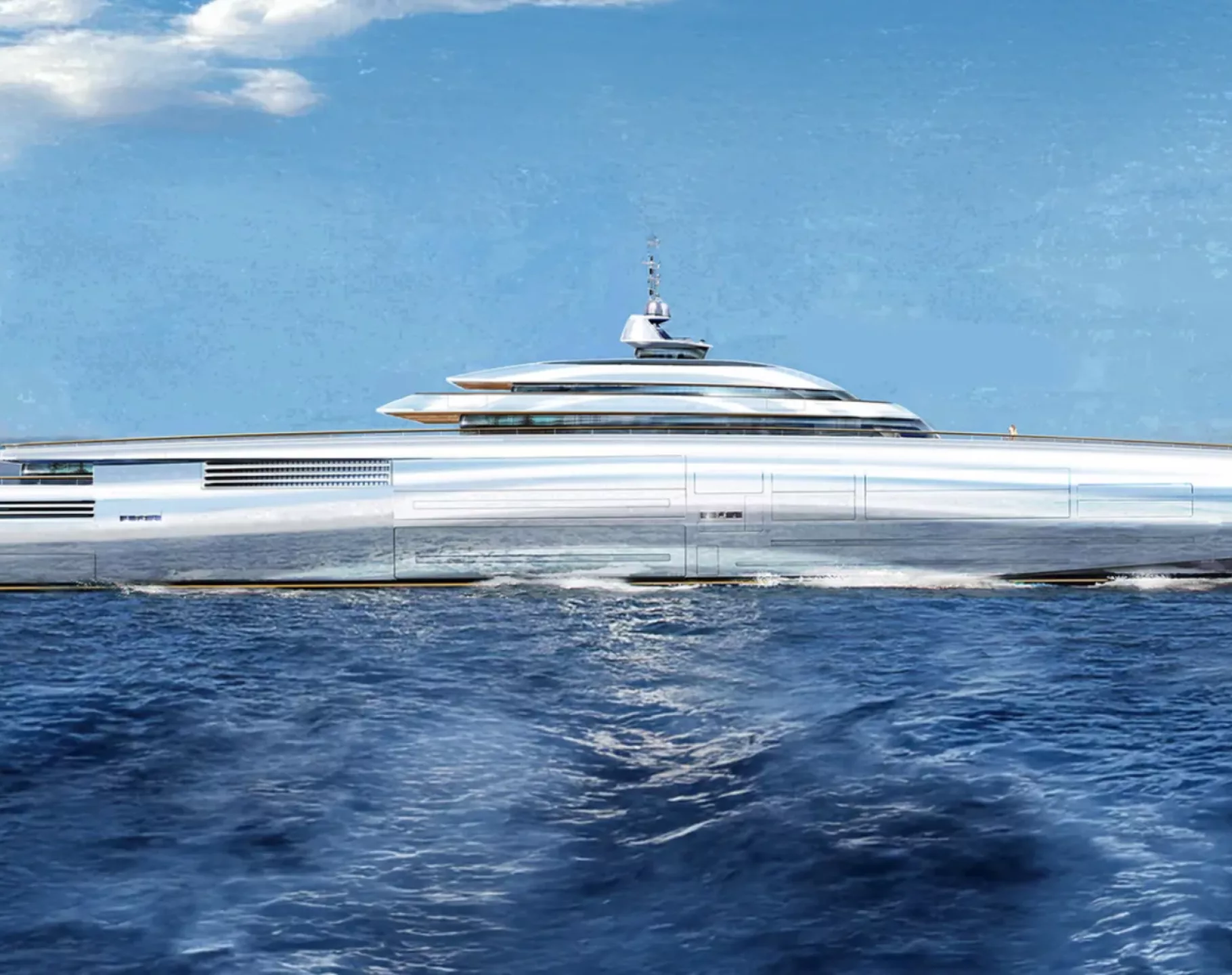 2 The 153m Hybrid Mega Yacht