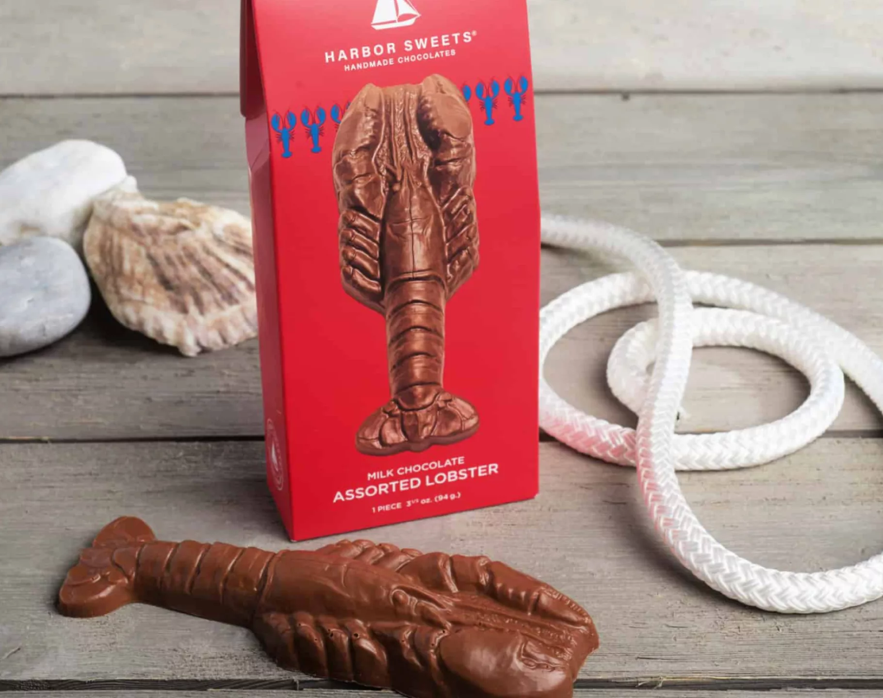 1 Harbor Sweets Assorted Lobster Milk Chocolate