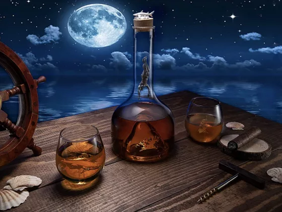 The Wine Savants Shark Decanter Set A Unique and Fierce Addition to Your Home Bar 5