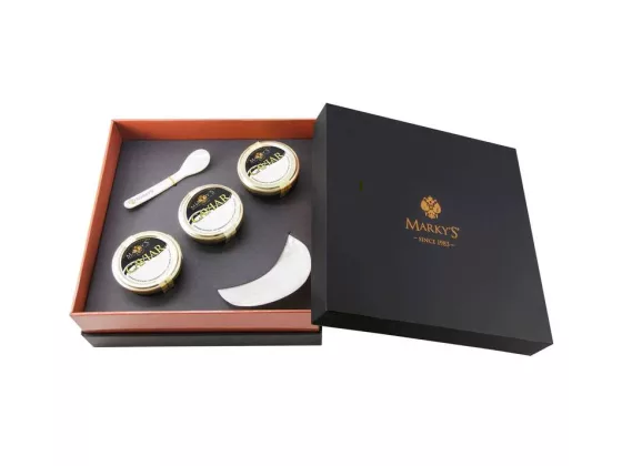 Black caviar gift box supremarine 1