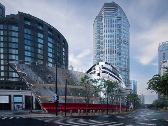 The Louis Sets Sail in Shanghai Louis Vuittons Cruise Shaped Flagship Redefines Experiential Luxury 01