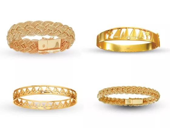 Nautical Gold Braids by Aumaris Iconic Bracelets from Nantucket to Fair Winds 001
