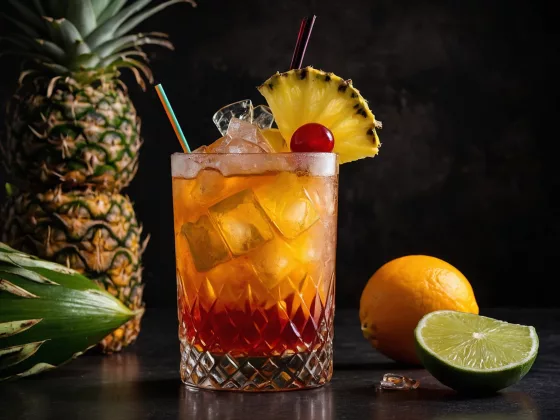Mai tai recipe serving suggestions