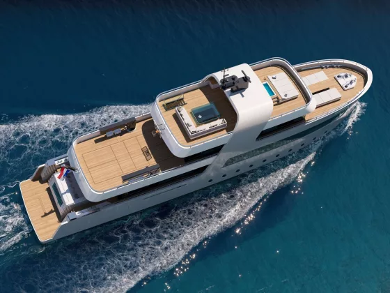Sea Rover by Dutch Design The Wellness First Superyacht 01