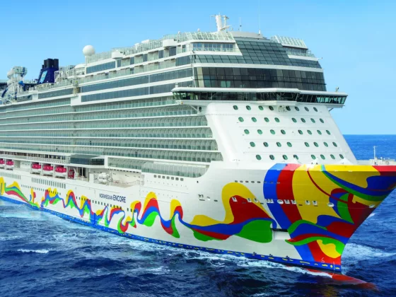 Norwegian encore design and atmosphere