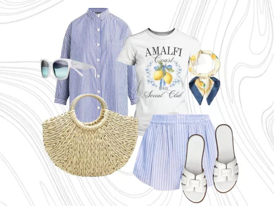 Amalfi Summer Edit Coastal Casual with Citrus Accent