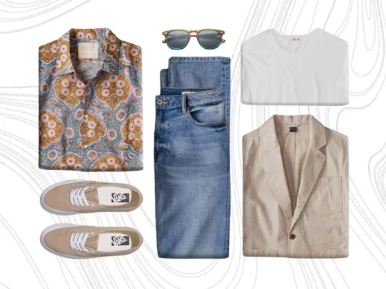 Seaside Smart Casual Relaxed Layers with Coastal Ease