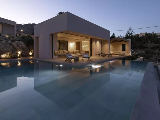 Villa Oktana Contemporary Seafront Living in Syros 08