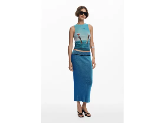 Womens Coastal Graphics by Desigual 04