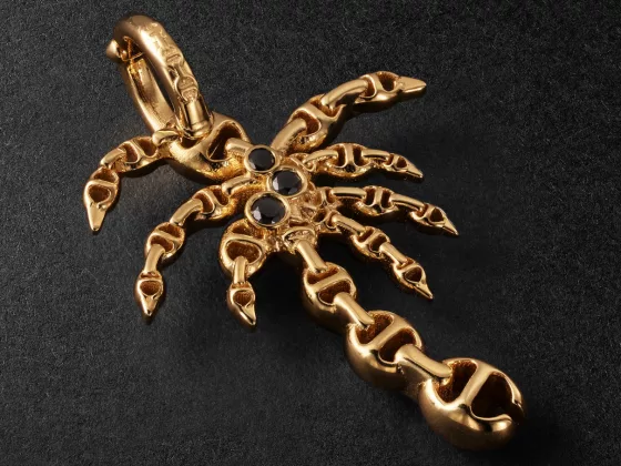 0001 HOORSENBUHS PALM TREE PENDANT