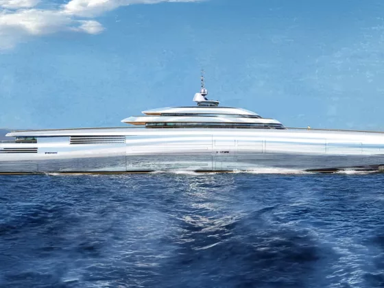 2 The 153m Hybrid Mega Yacht