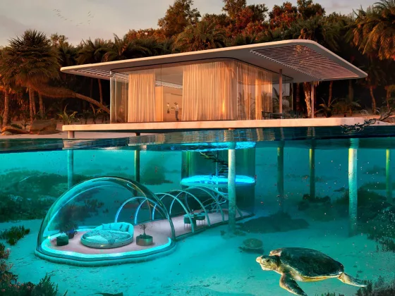 Underwater Bubble in Koh Phangan Thailand
