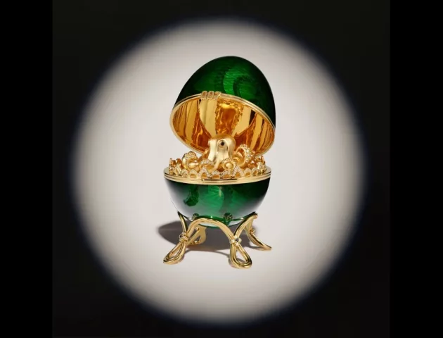 FABERGÉ X 007 OCTOPUSSY EGG OBJET NUMBERED EDITION 1