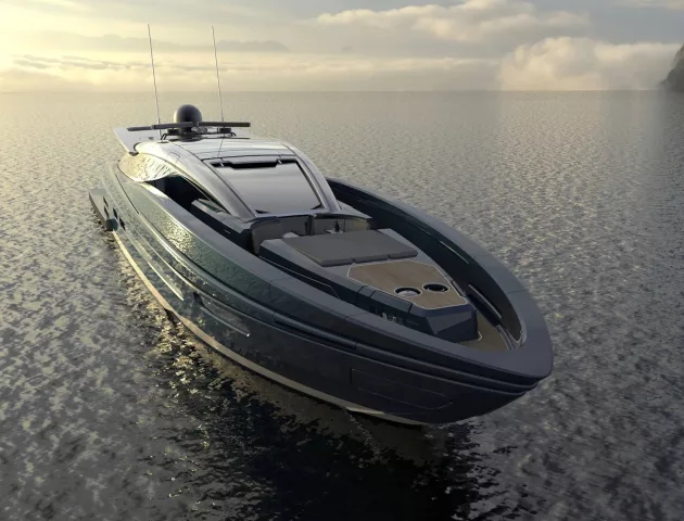 Bluephire 34 Yacht Redefining Mediterranean Luxury and Speed 1