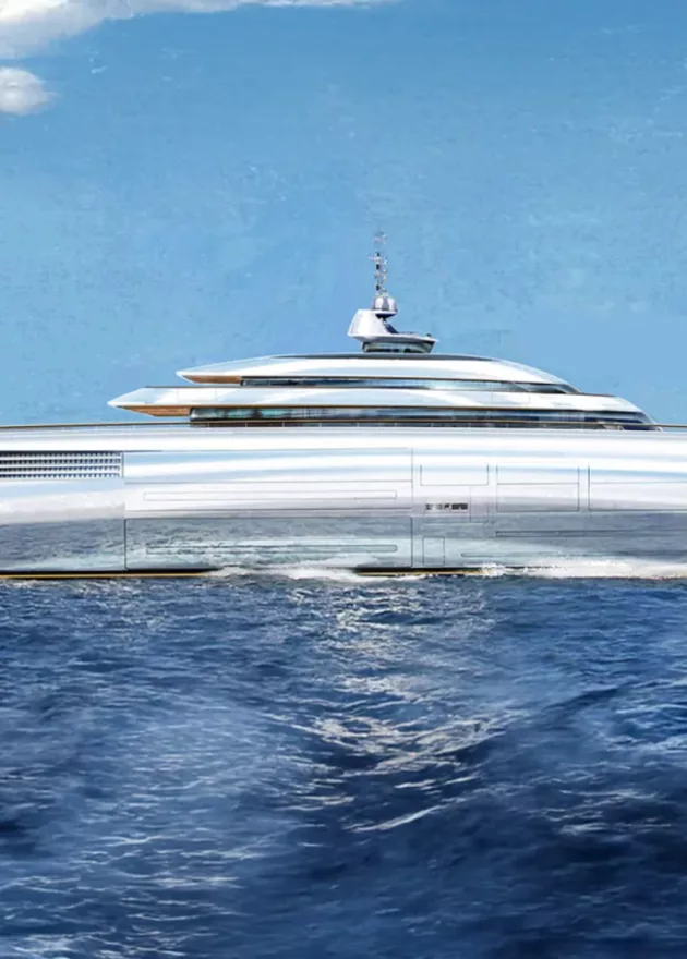 2 The 153m Hybrid Mega Yacht
