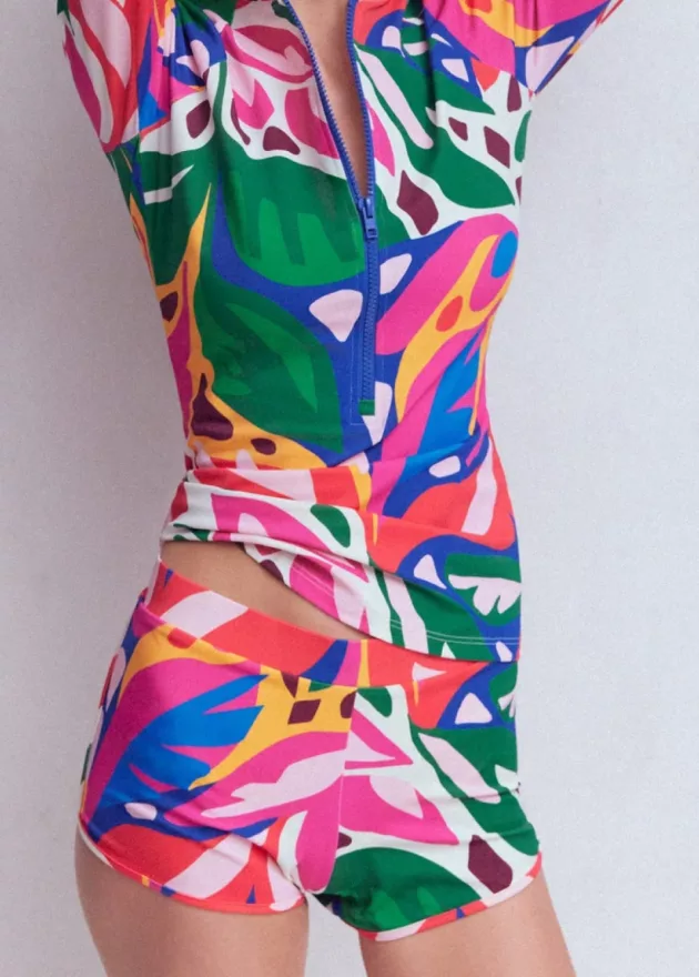 1 Boden Rash Guard Swim Shorts