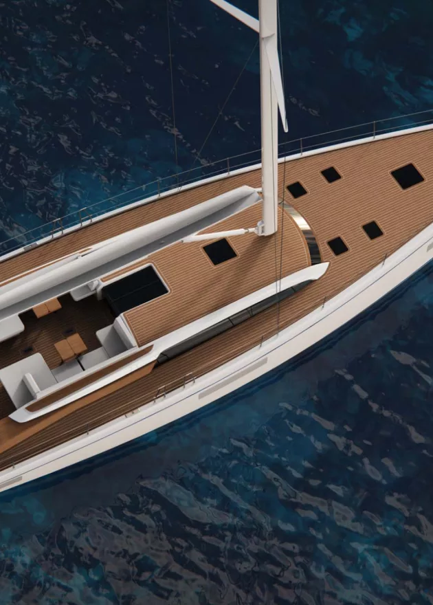 10 Nautor Swan 80 The Art of Silent Sailing in the Electric Age