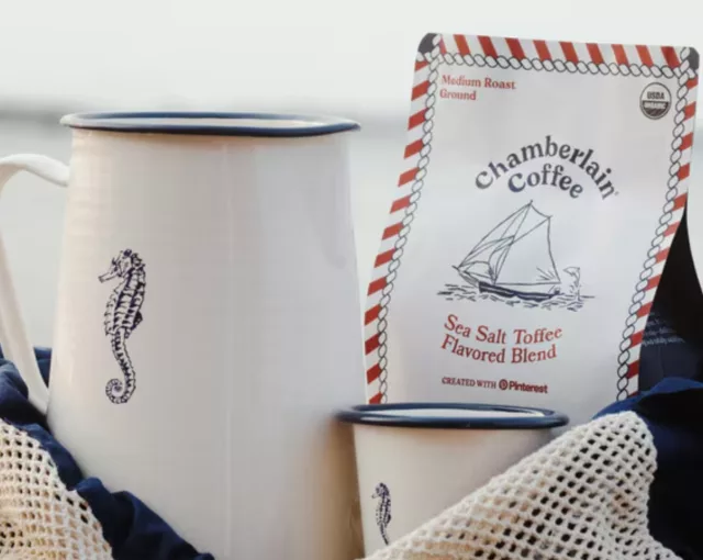 Sea Salt Toffee Blend A Coastal Coffee Indulgence by Chamberlain