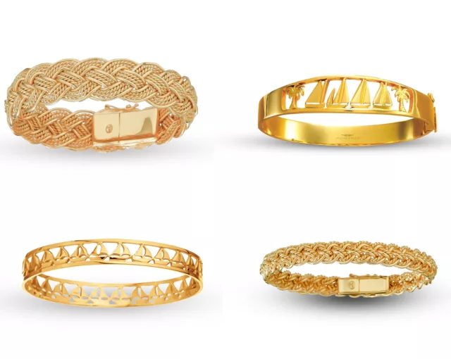 Nautical Gold Braids by Aumaris Iconic Bracelets from Nantucket to Fair Winds 001