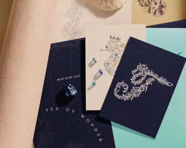 Tiffany Co Blue Book 2025 Sea of Wonder 01