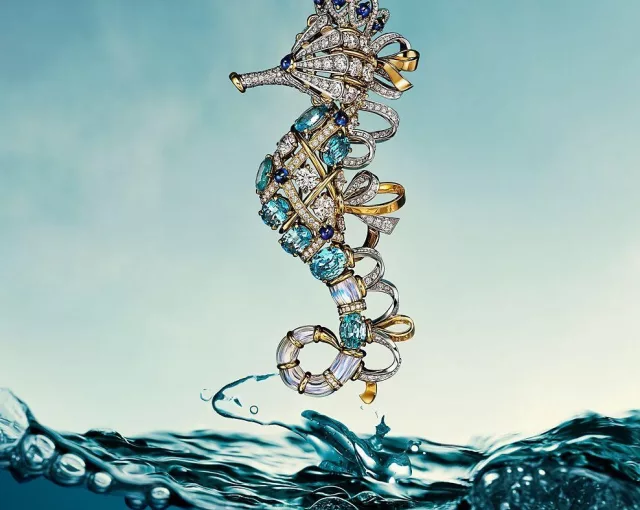 Tiffany Co Blue Book 2025 Sea of Wonder 02