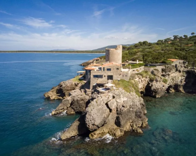 Torre San Pancrazio A Seafront Tower in Tuscany 01