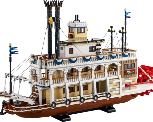 01 Lego River Steamboat