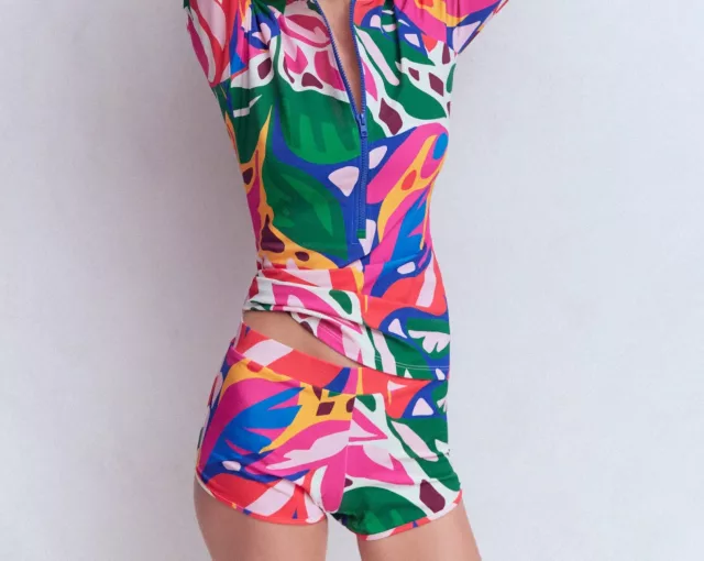 1 Boden Rash Guard Swim Shorts