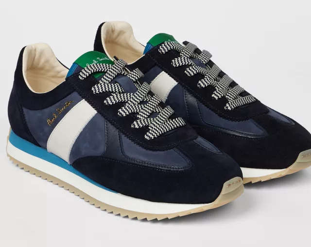1 Paul Smith Navy Vignola Trainers