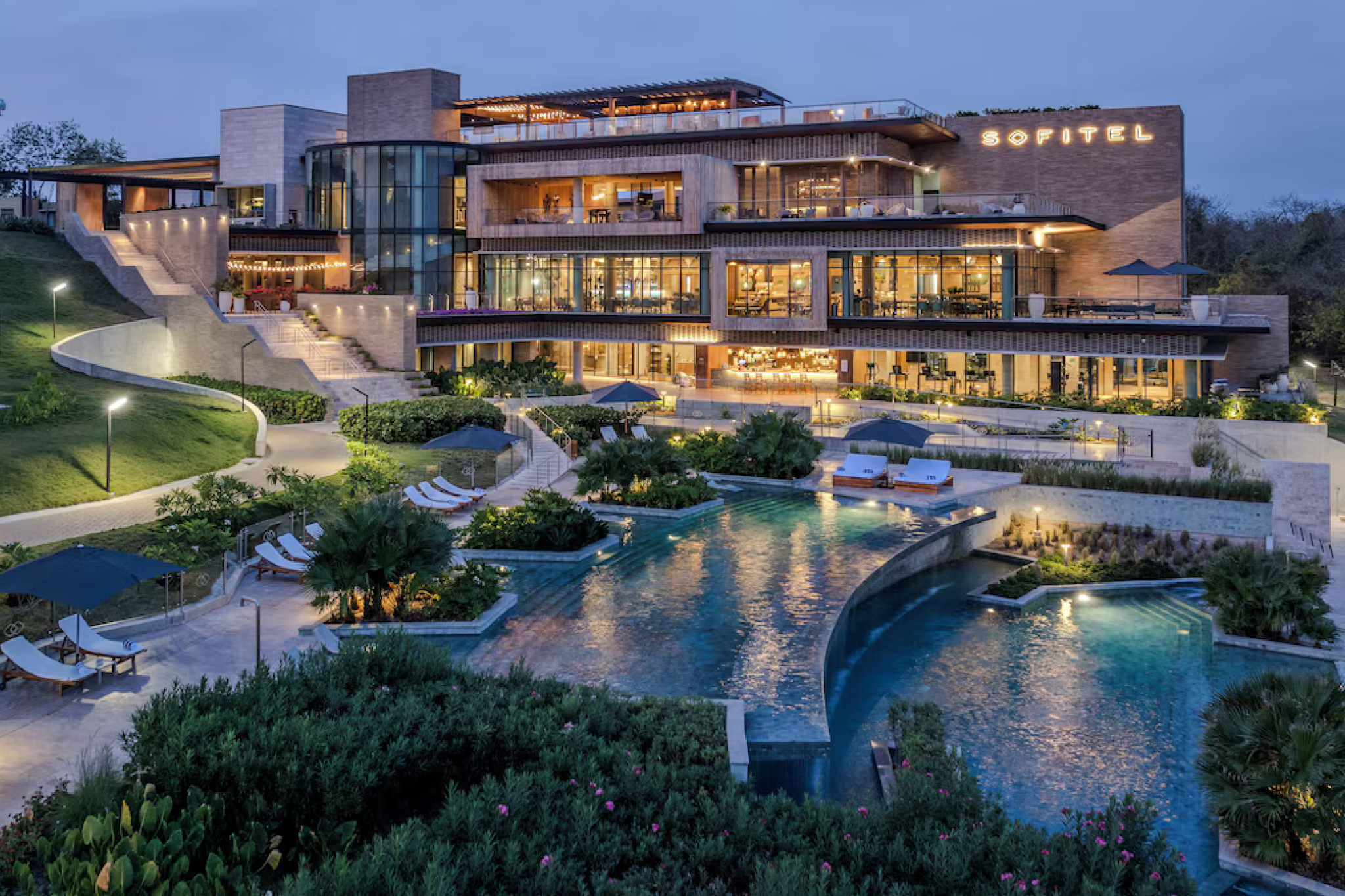 Sofitel Barú Cartagena, a luxury island escape among the Best Beach Resorts in Cartagena, with infinity pools, modern design, and oceanfront tranquility.