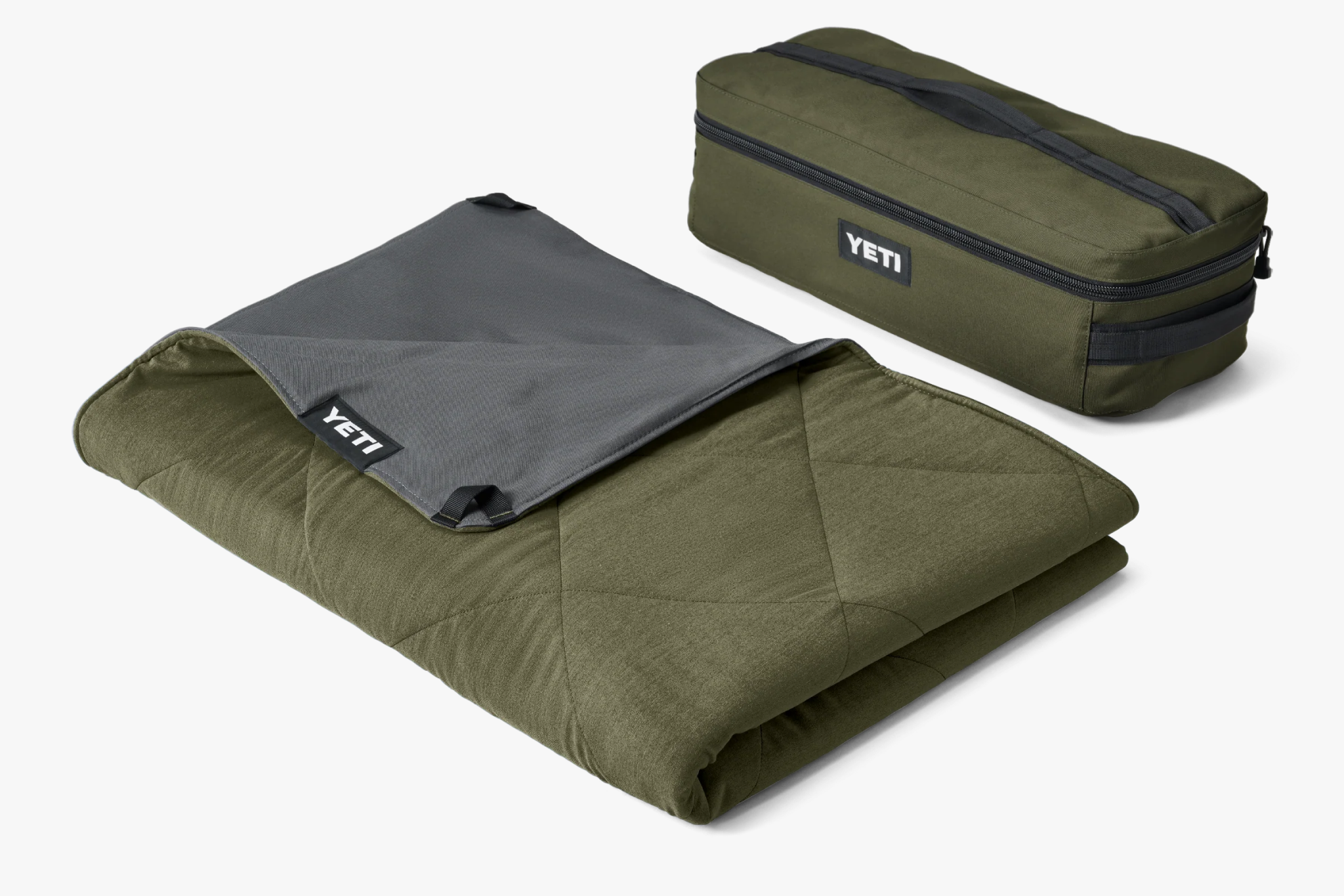 Yeti Lowlands blanket with waterproof backing and carry case - heavy-duty option among the best beach blankets for outdoor durability