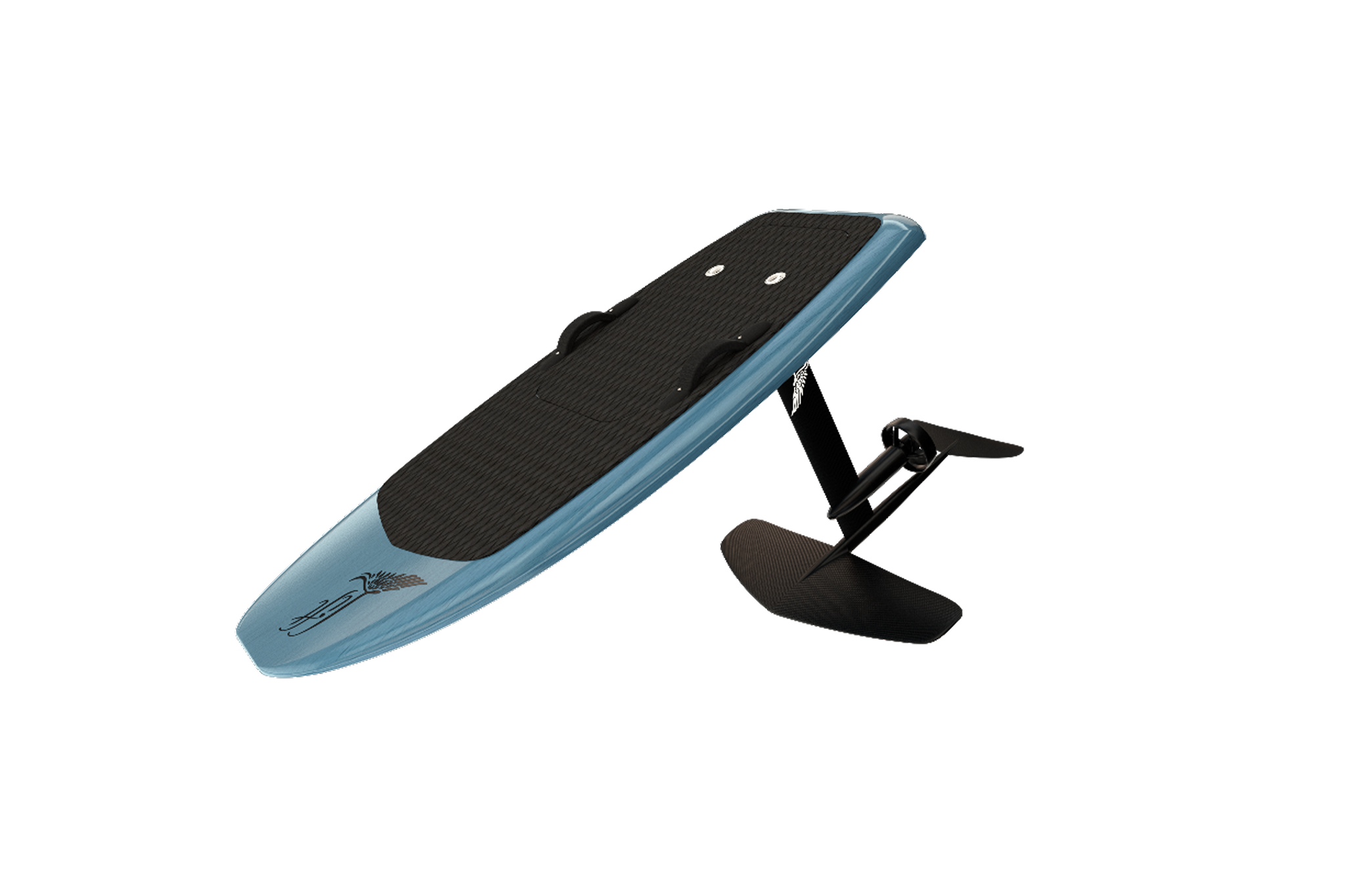 Lift 3 efoil board in blue with carbon hydrofoil, featured among the best efoil boards in 2025 for smooth performance and reliable ride quality.